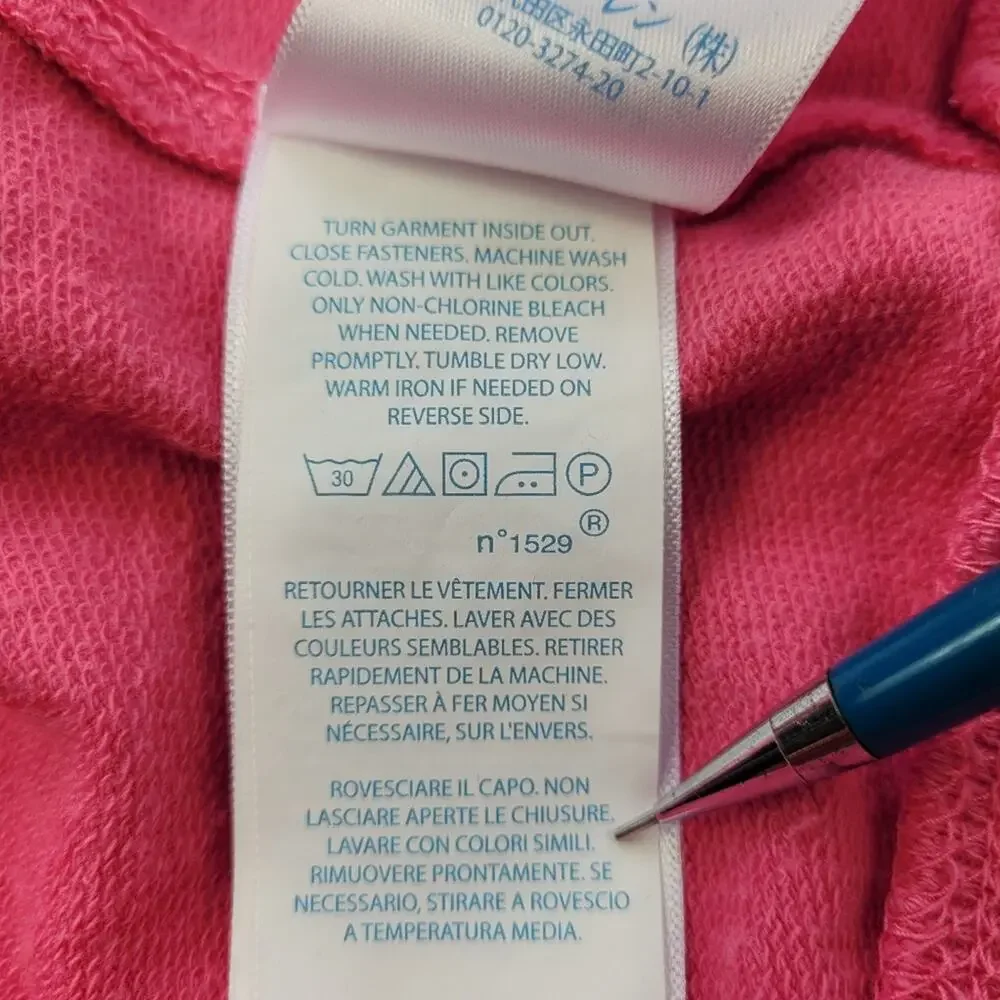 Ralph Lauren Pink Logo Hoodie size 6 months